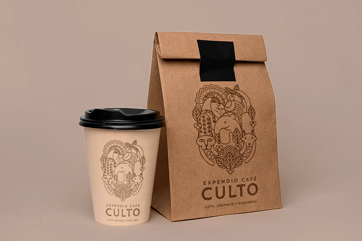 Ilustración para Culto Expendio Café