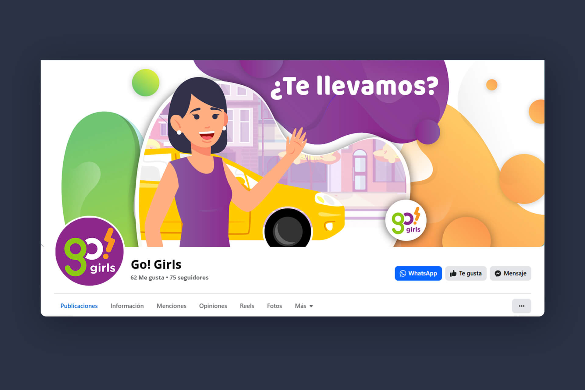 Diseño de portada para Facebook