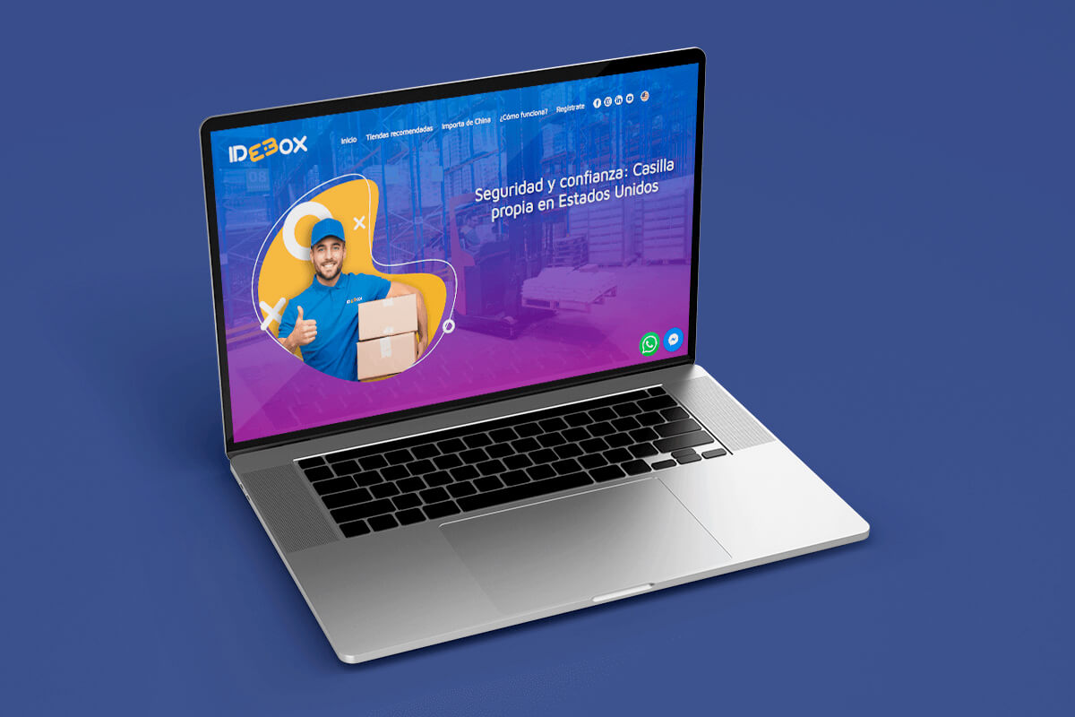 Diseño web para Idebox