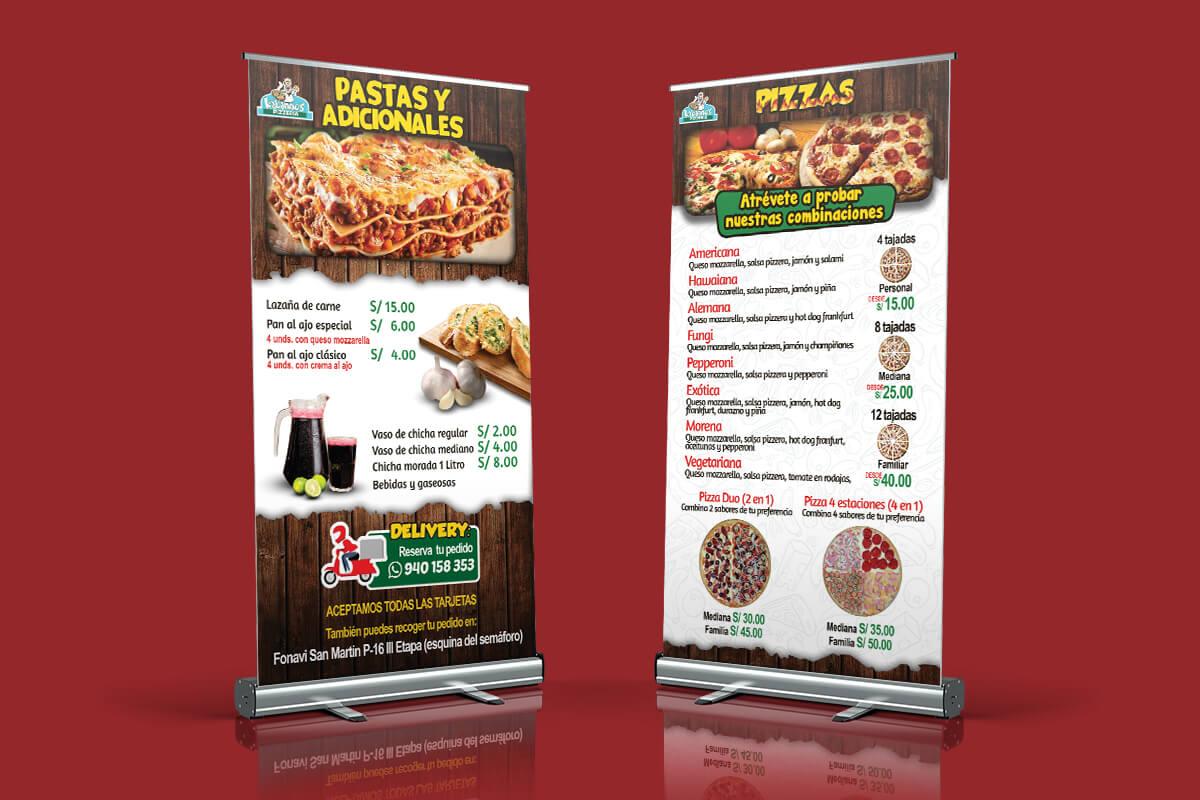 Diseño de banner y volante