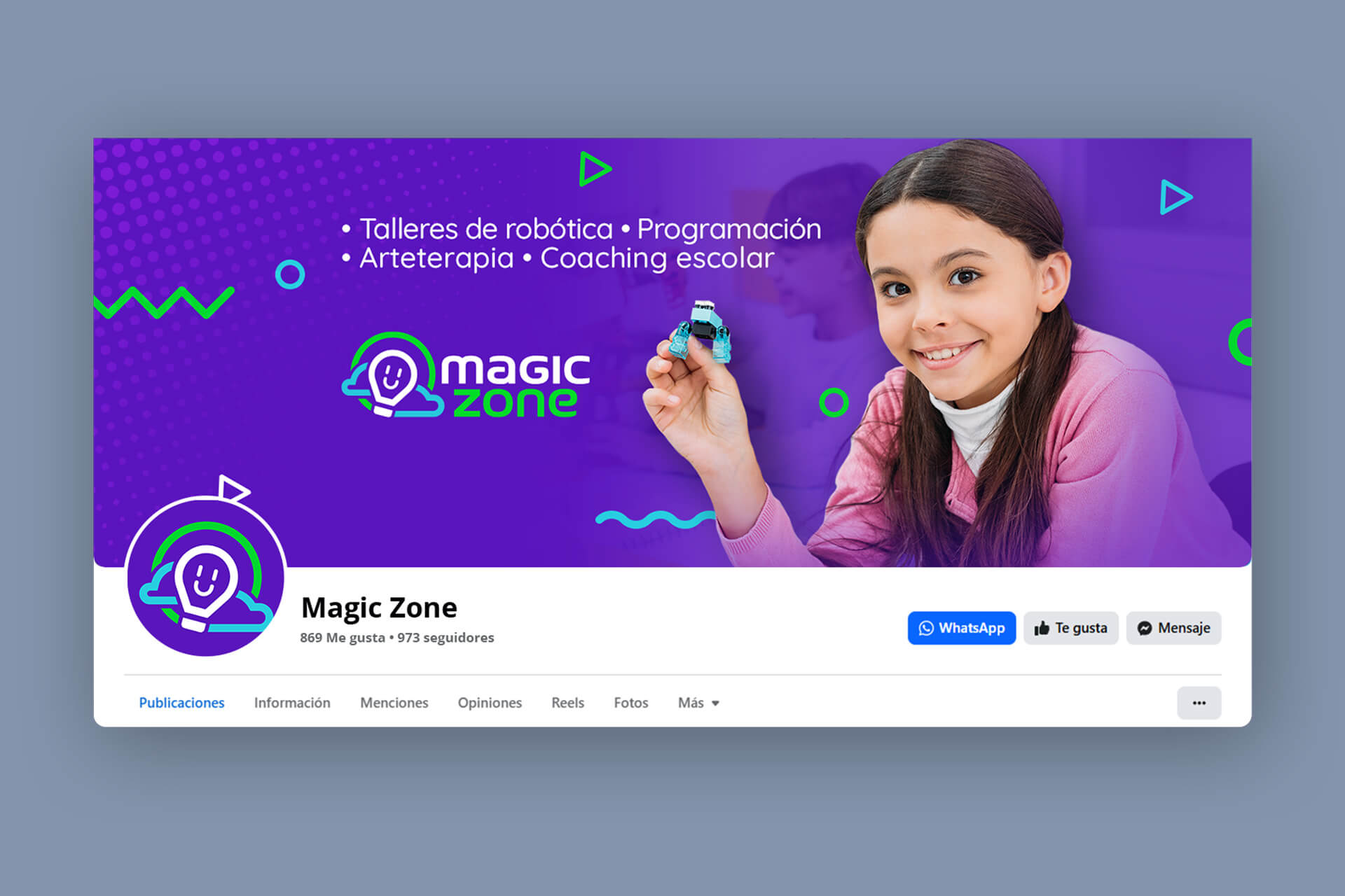 Diseño de portada para Facebook