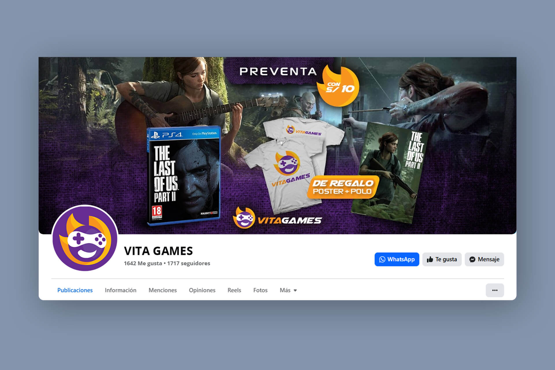 Diseño de portada para Facebook